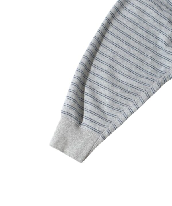 U.S. MADE STRIPE LT TERRY CREW - 画像 (4)