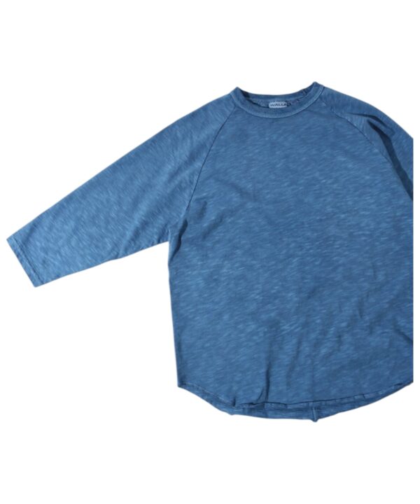 US MADE PIGMENT SLUB 3/4 TEE - 画像 (6)