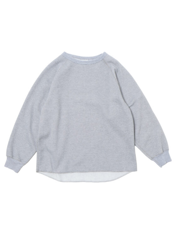 US MADE MINI STRIPE CREW SWEAT