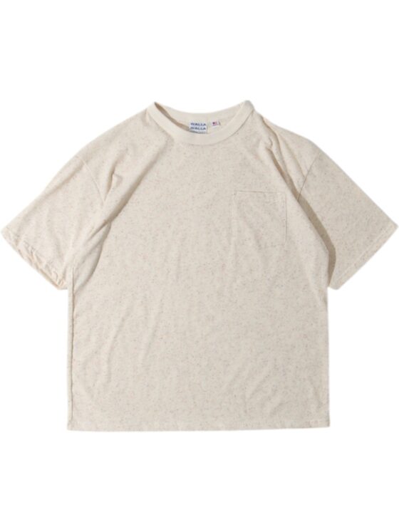 U.S. MADE COLOR NEP POCKET TEE