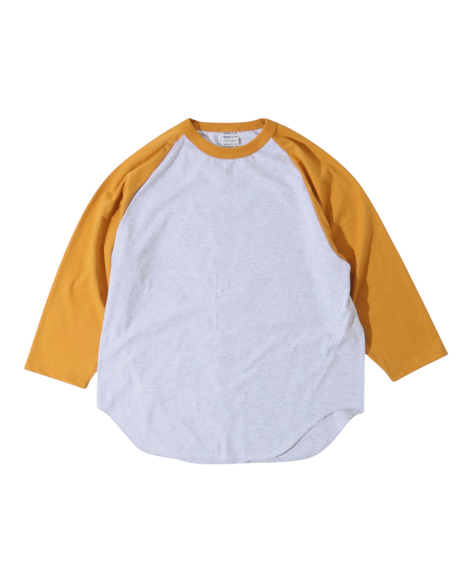 3/4 BASEBALL TEE ASH 2-TONE