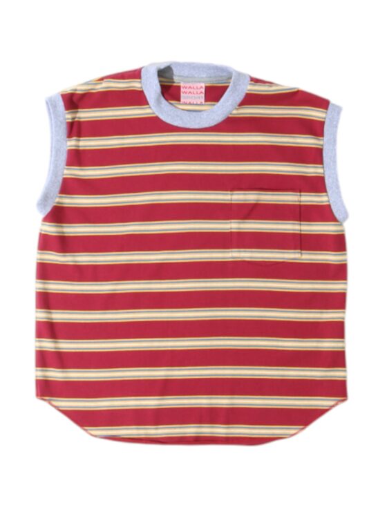 STRIPE SLEEVELESS TOP