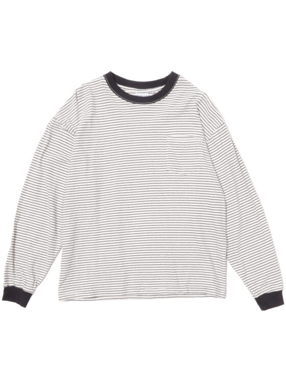 US MADE STRIPE POCKET TEE